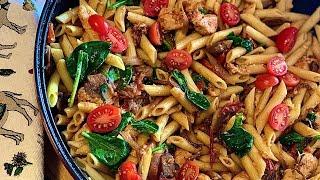 Pasta primavera  وجبة عشاء باسطابالخضر