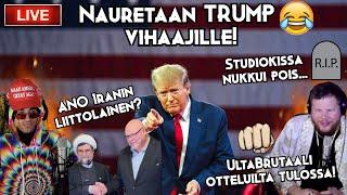 LEVELI SHOW #75: JUHLITAAN JA NAURETAAN TRUMP VIHAAJILLE! | Studiokissa muistotilaisuus! + MUUTA!