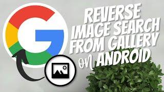 How to reverse search an image from Gallery