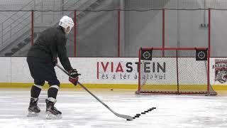 10 shots - shooting drill for hockey players