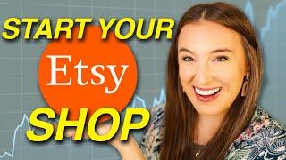 How to Start an Etsy Shop Step by Step in 2025  (Etsy Shop for Beginners Setup Tutorial)