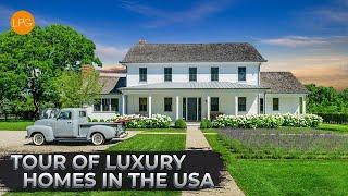 1 HOUR Tour of PREMIUM HOMES in the USA | LUXURY REAL ESTATE TOUR