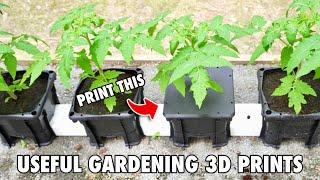 Useful Garden 3D Prints & Hooch Multi Bucket Updates