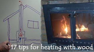 Heating Your House Efficiently with a Wood Burning Fireplace or Stove