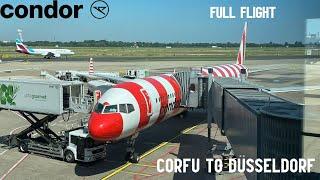 Flight Report | Condor B757-300 | Corfu - Düsseldorf | Economy