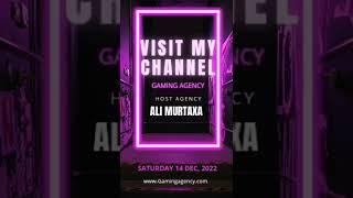 VISIT MY CHANNEL|GAMING AGENCY|[CREATE BY]ALI MURTAZA|