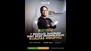 Webinar 7 Resolusi Tahunan Yang Akan Meningkatkan Kualitas Hidup Mu Bersama Dewa Eka Prayoga