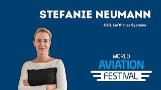 "It's not rocket science." Stefanie Neumann, CEO, Lufthansa Systems on leveraging data and AI