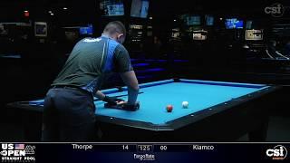 SEMI FINAL: Billy Thorpe vs Warren Kiamco | 2019 US Open Straight Pool Championship