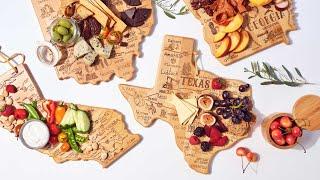 Totally Bamboo Destination State-Shaped Cutting Boards: A Fun Way to Celebrate Your Favorite State