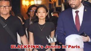 [230715] BLACKPINK's Jennie Spotted in Paris Today, Heading to..