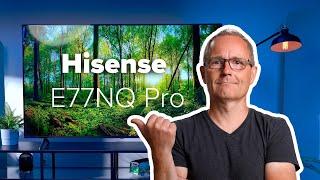 Der neue Hisense E77NQ Pro zeigt im Fernseher-Test das beste Bild fürs Geld