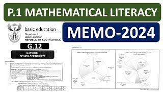 MEMO MATHEMATICAL LITERACY  PAPER 1  GRADE 12 FINAL EXAMS NOVEMBER EXAMS 2024 [THUNDEREDUC