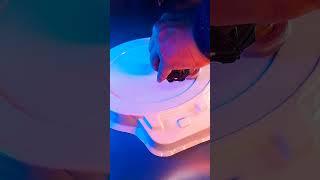 Drain Fafnir Slow-motion burst gimmick in real life Beyblade Burst Evolution #beyblade #shorts