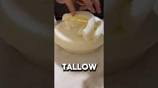 Is tallow soap greasy? #shorts #coldprocesssoap