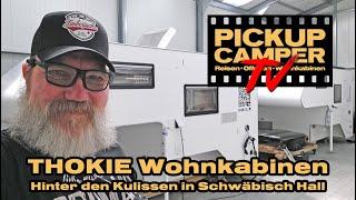 PICKUP CAMPER tv: Besuch bei THOKIE Wohnkabinen