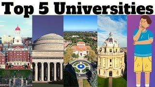 Top 5 Universities in the World 2022 | World's Top 5 | #universities | #top5 | #top5universities |