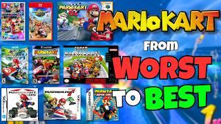 Ranking EVERY Mario Kart Game From WORST to BEST!