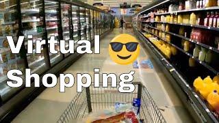 Virtual Shopping | Shop With Me | Kroger Grocery Haul | Food Prices | GoPro 4K