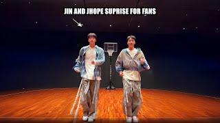 BTS's Jin and J-Hope Surprise Fans with 'Running Wild' Dance Challenge!