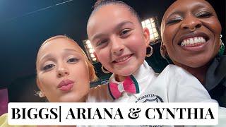 BIGGS l ARIANA GRANDE & CYNTHIA ERIVO from Wicked | Behind the Scenes