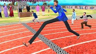 लंबे टांग दौड़ दौड़ Long Leg Running Race Funny Video हिंदी कहानियां Hindi Kahaniya Comedy Video