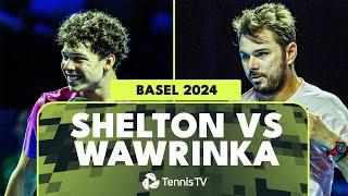 Ben Shelton vs Stan Wawrinka ‍ | Basel 2024 Highlights