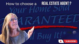 Choosing your Real Estate Agent is the most important you do.