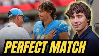 Chargers move to 8-4; how Jim Harbaugh is the “perfect match” for Justin Hebert? | TMBS