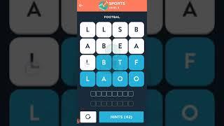 Wordbrain 2 Word Chief Sports Level 3 Walkthrough