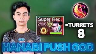 SUPER RED PICKED HANABI AND TURNED HER INTO PUSH GOD in MPL CAMBODIA