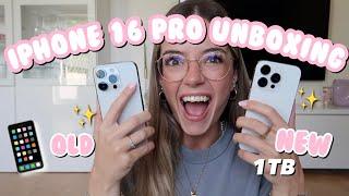 IPHONE 16 PRO UNBOXING + first impression - Wochenvlog  | Hannah Theresa