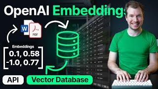 OpenAI Embeddings and Vector Databases Crash Course