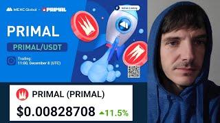 $PRIMAL - PRIMAL TOKEN CRYPTO COIN HOW TO BUY NFT NFTS BSC ETH BTC MEXC GLOBAL MXC BNB M2E GAME APP