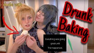 Final Fantasy XV Drunk Baking