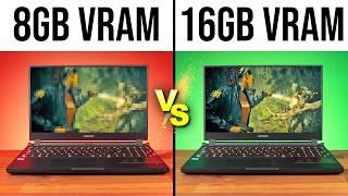 Is 8GB VRAM Enough for a Gaming Laptop? (8GB vs 16GB)