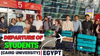 Departure of Students for MBBS in Egypt 2024 (Cairo University) | Study MBBS in Egypt