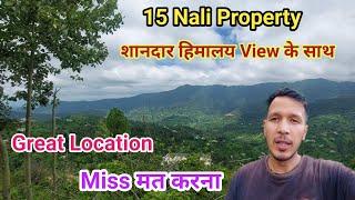 15 Naali Land On Lease With Himalayan View ️ बढ़िया Price में Don't Miss It || Satbunga Ramgarh