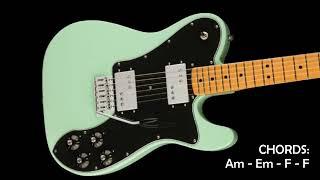 Atmospheric Smooth Guitar Backing Track Jam in A Minor