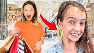 CORA got her EARS PIERCED?! SHOPPING SPREE!!!