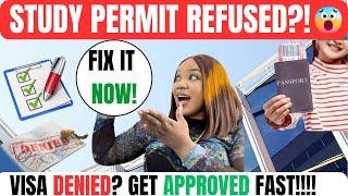 WHY YOUR CANADA STUDY PERMIT GOT REFUSED + HOW TO FIX IT | STUDY ABROAD TIPS, CANADA #studyincanada