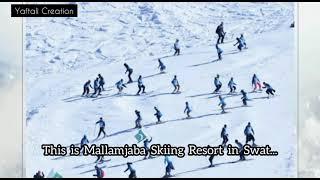 Mallamjaba Skiing 2021|Azra| A local little girl who can't speak or hear....