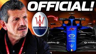 Maserati’s SHOCK F1 Return for the 2025 Season!