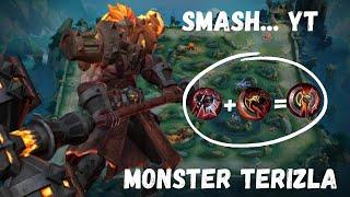 TERIZLA BEST BUILD IN 2024 LIKE A MONSTER | FULL MATCH GAMEPLAY | WITH REVAMP WAR AXE|Mobile legends