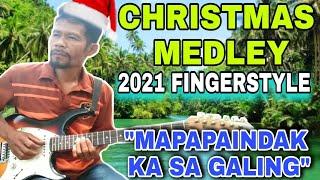 CHRISTMAS MEDLEY NONSTOP FINGERSTYLE - AMAZING PINOY GUITAR TALENT