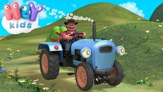 Tractor kinderliedjes  Trekkers kinderfilmpjes | Peuterfilmpjes Nederlands