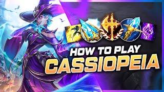 HOW TO PLAY CASSIOPEIA SEASON 15 | BEST Build & Runes | Master Tier Gameplay | League of Legends