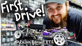 Rhino Racing RTS FIRST DRIVE!!! Mini 1/24th RC Drift Car | RTS Part Two