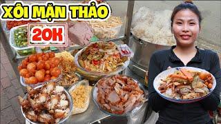 Xôi Mặn Thập Cẩm 20K Tuy Nhỏ Nhưng Có Võ Nhờ Dàn Topping Bắt Mắt Nhà Làm