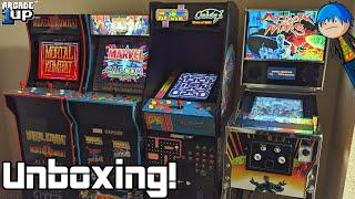 Ms. PacMan/Galaga Class of '81 Deluxe Arcade1Up Unboxing and First Impressions! (With Gameplay)